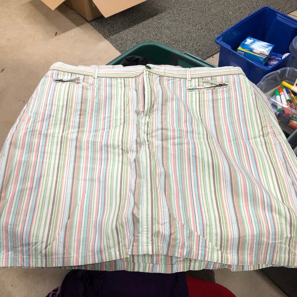 Striped Skort